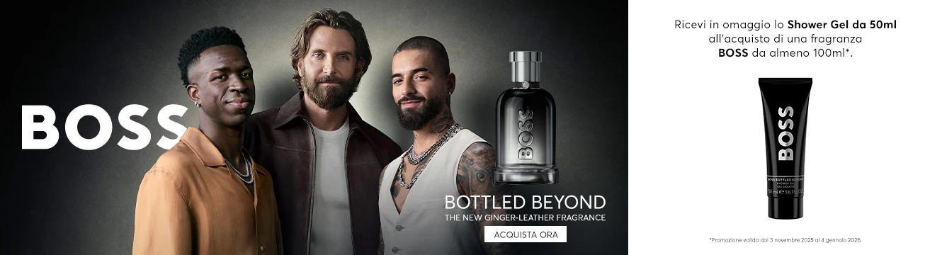 In regalo lo shower gel da 50 ml